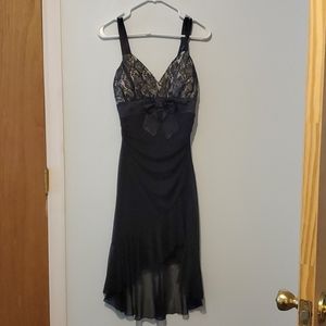Lace A symmetrical dress